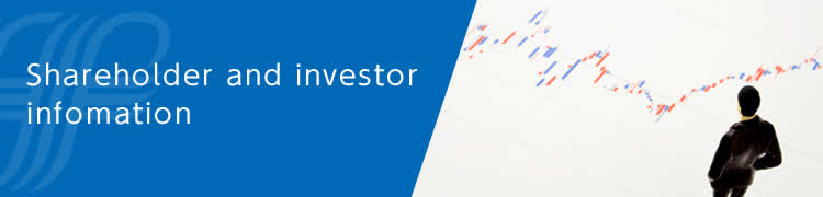 Shareholder and investor information