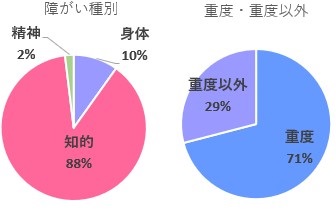 障がいの程度