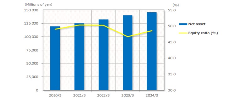 Net assets graph