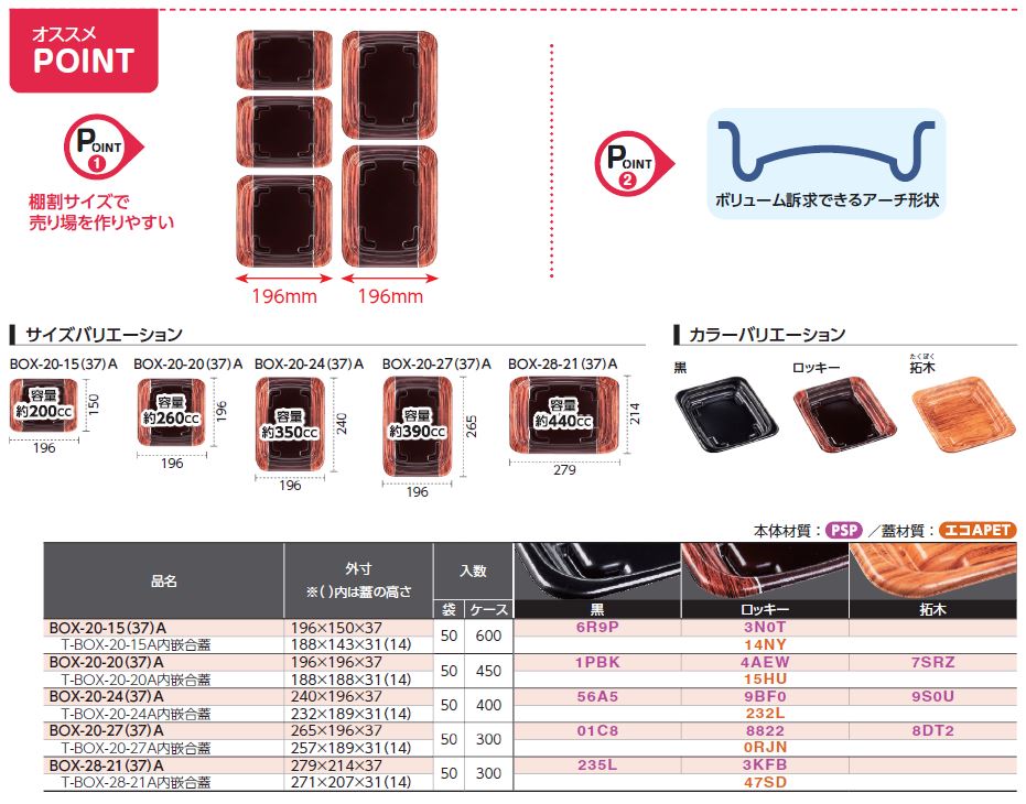 BOX-A - (精肉|精肉):食品トレー容器のエフピコ BOX-A - (精肉|精肉):食品トレー容器のエフピコ