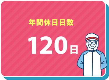 年間休日日数 115日